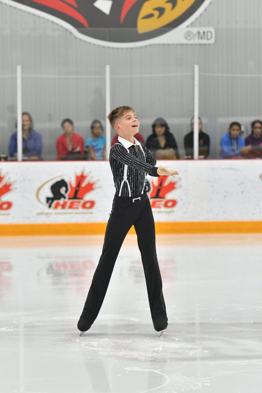 Age 11 — already all business